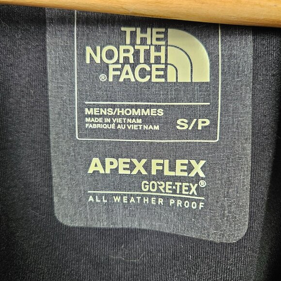 The North Face Apex Flex GTX Gore-Tex Hooded Jacket Mens S Gray Snow Winter Ski - Picture 3 of 16
